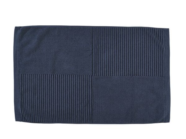 שטיח אמבטיה 80x50 ס"מ Classic -כחול כהה Zone Denmark