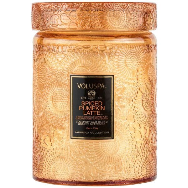 נר ריחני בצנצנת זכוכית‏ 510 גרם - Spiced Pumpkin VOLUSPA