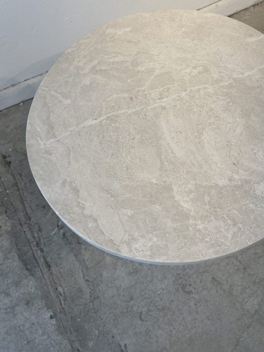 שולחן צד שיש T Marbel | ייצור אישי לפי מידה – תמונה 3