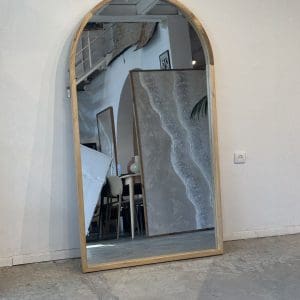 מראה קשת עץ 180/100