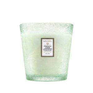 נר גדול 3 פתיליות‏ 1070 גרם - French Cade Lavender VOLUSPA