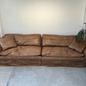 ספה “Antolena” – עור חום