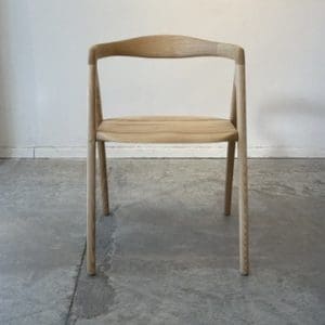 Lenon – כיסא אוכל מעץ מלא | צבע אלון טבעי