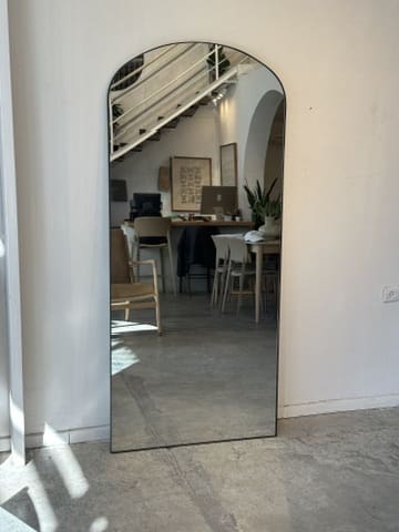 מראה קשת 1.80/80 שחור – תמונה 3