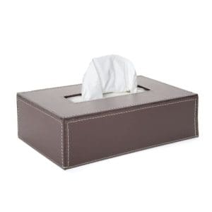 קופסא לטישו מעור ממוחזר - אפור אלפנט Orskov Copenhagen
