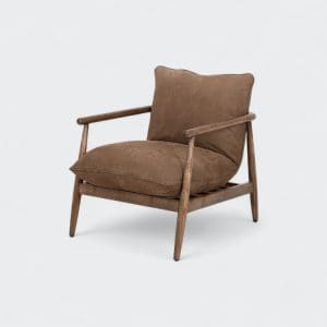 כורסא עור Lora אגוז